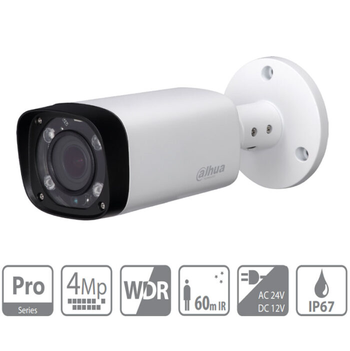 Dahua/Outdoor/4MP/WDR/HDCVI IR/Bullet Camera/Analog