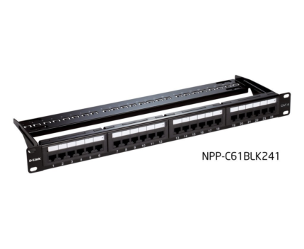 TMZ/UTP Patch Panel 24 Port Unloaded