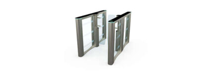 OPTIMA/C100S/Swing Speedlane Turnstile/(Short Flap)