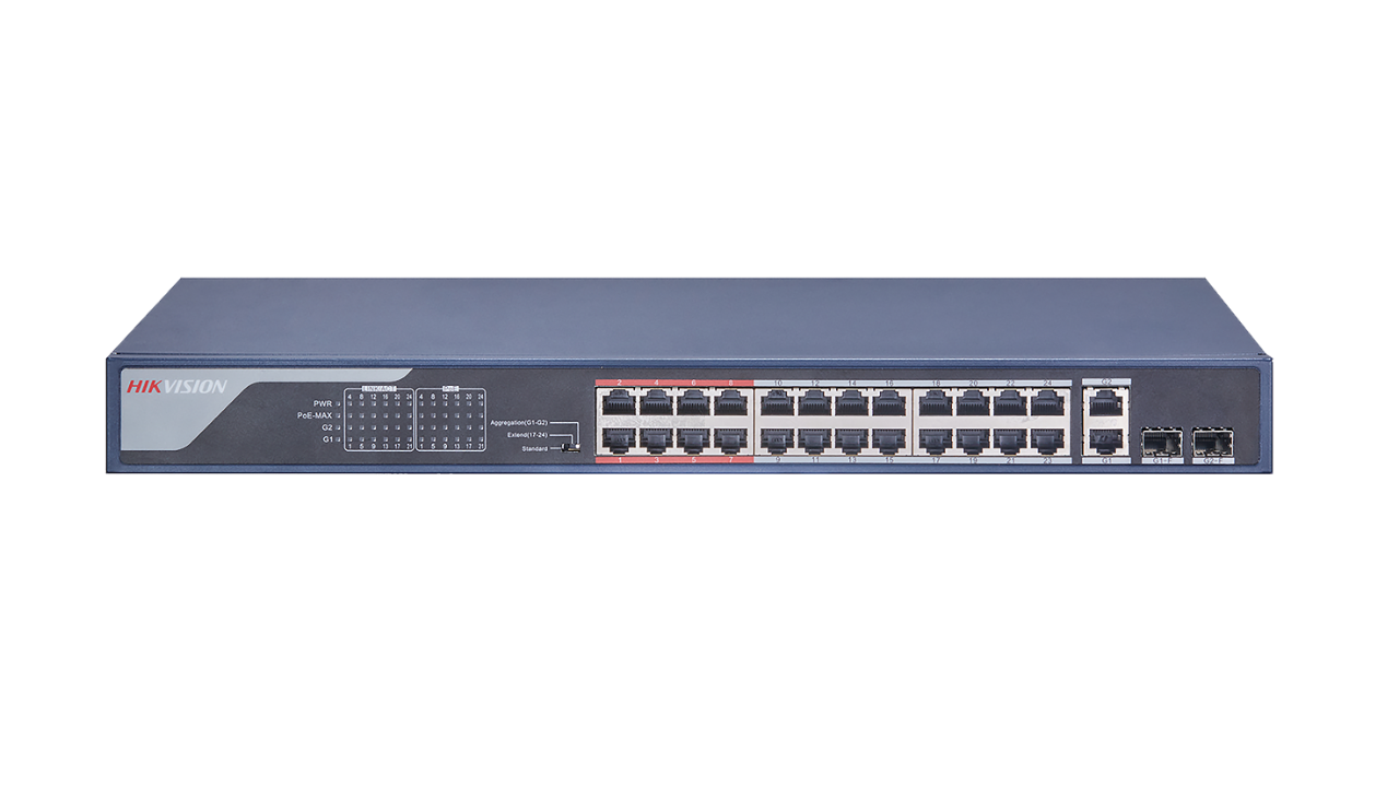 24 Port/100 Mbps Unmanaged/PoE Switch