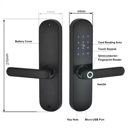 TUYA/Intelligent Lock (BLACK)