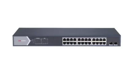 24-Port Gigabit Unmanaged PoE Switch/Hikvision/MOI Approved
