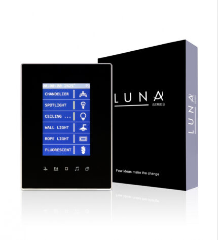 Luna Touch Panel Black - TIS