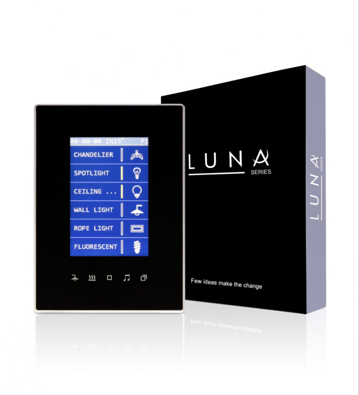 Luna Touch Panel Black - TIS
