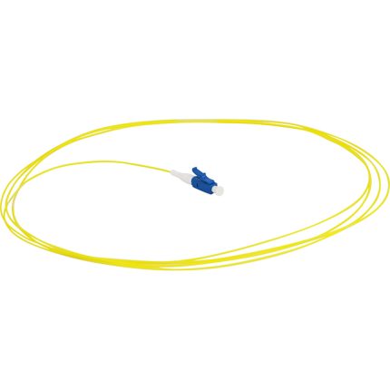 PIGTAIL 1 MTR LC YELLOW 9/125