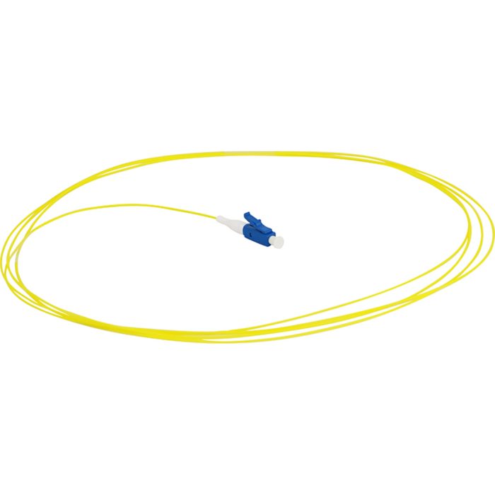 PIGTAIL 1 MTR LC YELLOW 9/125