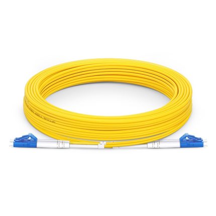 Ultima /Fibre Patch Lead Duplex SM LC-LC OS2 9/125 1 Mtr YELLOW