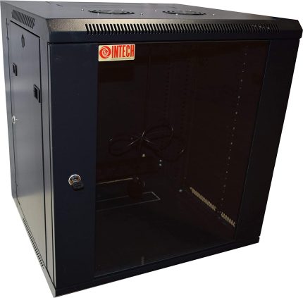 TMZ/Wall Cabinet 12U/(600x450)/Black