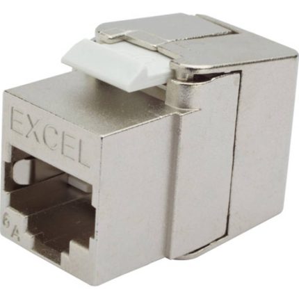 Excel/Category 6a FTP Low Profile Keystone Jack-Toolless(24 Pack)