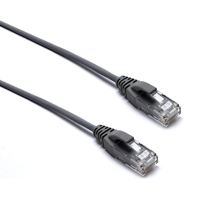EXCEL/CAT6 U/UTP BOOTED P/LEAD LSOH/1M/(GREY)