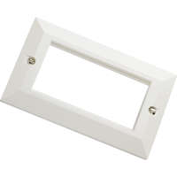Excel /Single Gang Bevelled F/Plate
