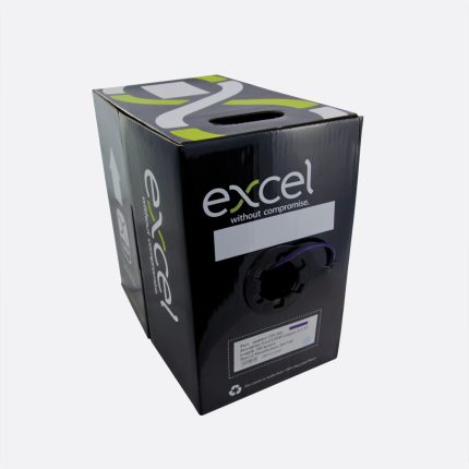 Excel/Category 6 Unscreened (U/UTP)/24AWG Cable/PVC