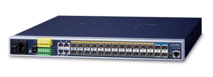 Fiber Switch/24-PORT/L3 14-Port/(100/1G)/SFP with 4 shared 10/100/1000T + 10-Port 1G/2.5G SFP + 4-Port 10G SFP+/Metro Ethernet Switch