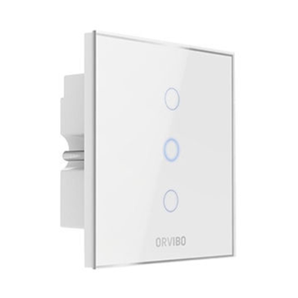 ORVIBO/Zigbee (ON/OFF) 3-Gang Switch, Glass Panel