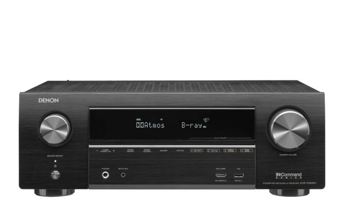 Denon/AVRX1600H/7.2/Bluetooth/USB/Wi-Fi