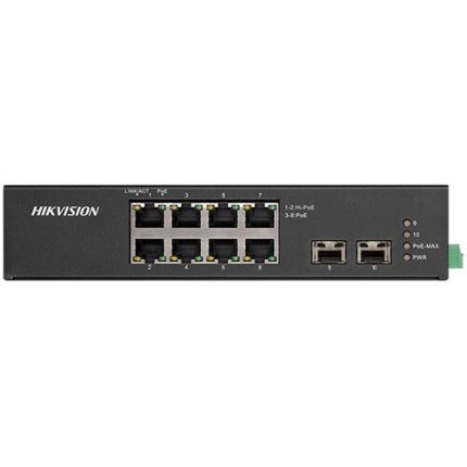 HikVision/Industrial Switch/8 Port Gigabit Unmanaged/Harsh POE Switch