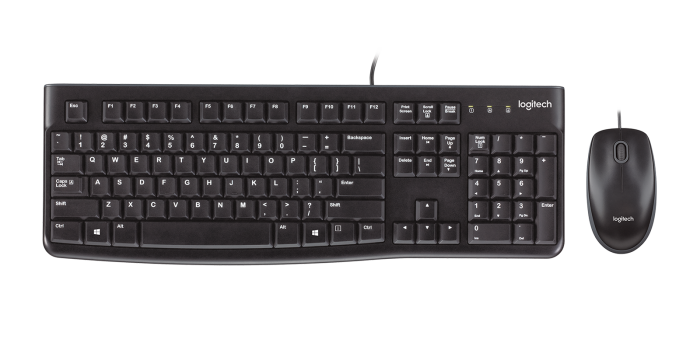 Logitech/Wired Keyboard and Mouse