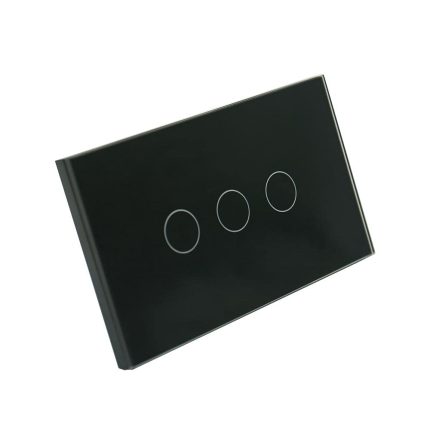 Smart Switch EU/UK/Standard/Wi-Fi /3Gang/Black