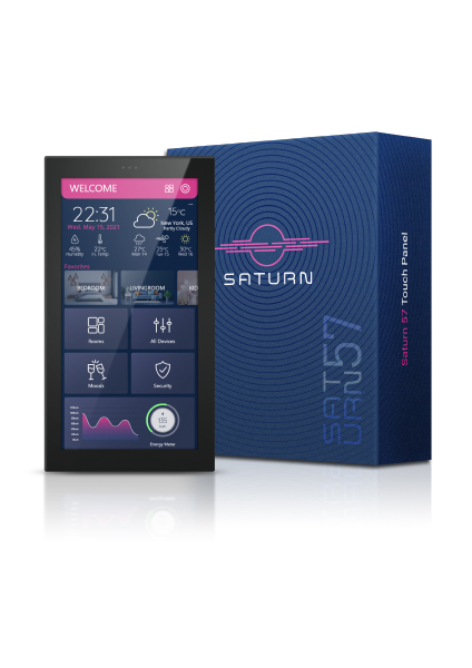 TIS/Saturn 5.7"/Touch Panel (Black)
