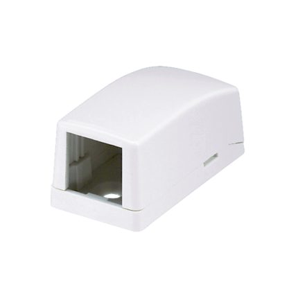 Panduit/Surface Mount Box, 1 Port, Off White