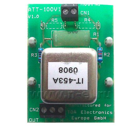 TOA/ATT-100VI - Attentuator Board