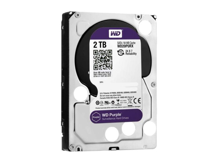 WD/2TB/Surveillance HDD
