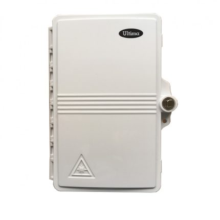 Ultima /Fibre Termination Box/ 4F or 8F SStable White (H)186mm x (W)114mm x (D)40mmC Simplex or LC Duplex Unloaded IP65 UV