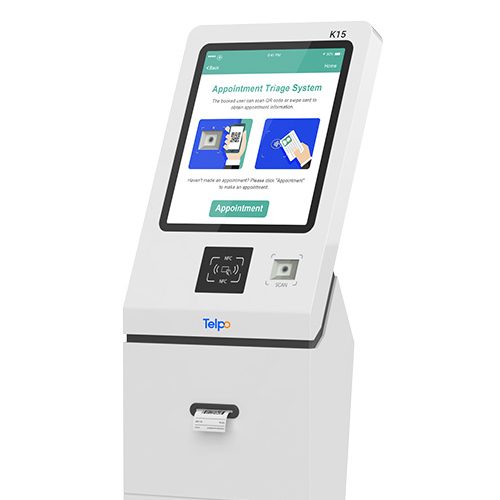 نظام إدارة الطابور وشاشة إدارة العملاء